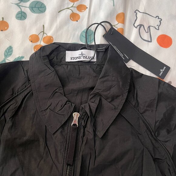 Stone Island Zip Up Nylon Overshirt Jacket - Picture 2 of 9